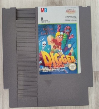 Digger Nintendo NES PAL Unikat