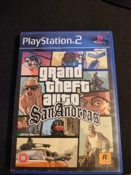 Grand Theft Auto GTA San Andreas PS2