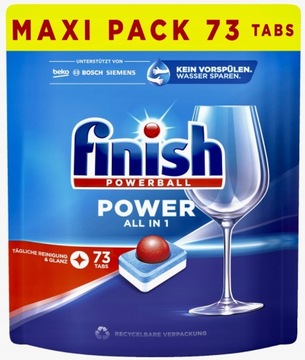 Tabletki do zmywarki Finish Power 73 szt DE