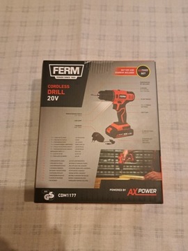 Ferm cordless drill wkrętarka nowa