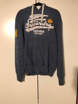 Niebieska bluza męska SuperDry  (rozm. M)