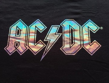 T-shirt z nadrukiem AC/DC 
