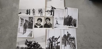Zestaw zdjęć i dokumentów marynarka wojenna LWP