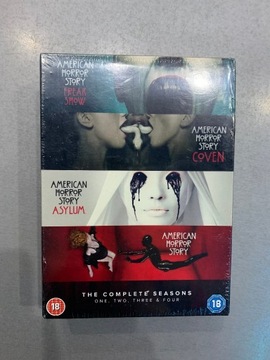 American Horror Story Sezony 1-4 DVD Ang. Wer.