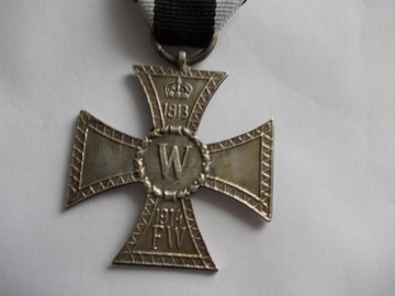 Krzyż żelazny Pruski z datami 1813- 1914 FM