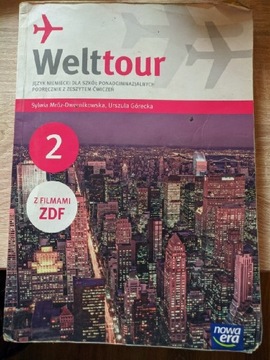 Welttour 2 - j. Niemiecki - płyty CD/DVD Nowa Era