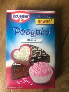 Posypka biała  Dr. Oetker 80g