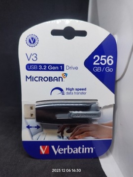 pendrive VERBATIM 256GB USB 3.2 Gen 1