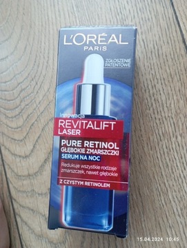 L'Oreal revitslift laser serum na noc 30 ml