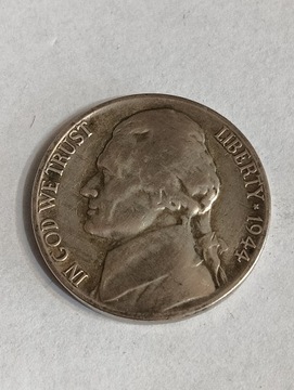 USA 5 cent 1944 rok 