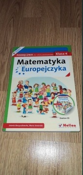 Matematyka Europejczyka podręcznik kl. 4