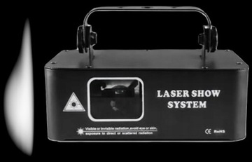 Skaner liniowy RGB Laser 500MW Projektor DMX 
