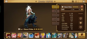 Summoners War, Starter LD5 Narsha+Seara