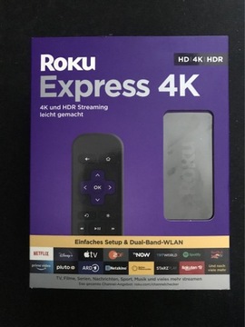 Odtwarzacz multimedialny ROKU Express 4K 