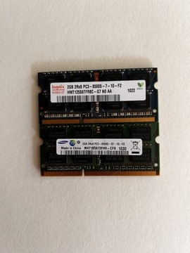 Pamięć RAM DDR3 PC3-8500 2x2GB