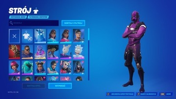 KONTO FORTNITE MARVEL STAR WARS DARK VERTEX VDOLCE