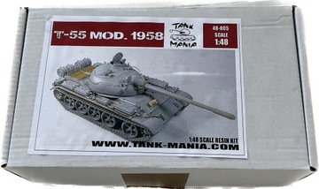 T-55 mod.1958 1:48 żywiczny model od TankMania