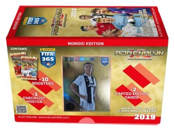 2019 Fifa 365 karty box limited Ronaldo Adrenalyn