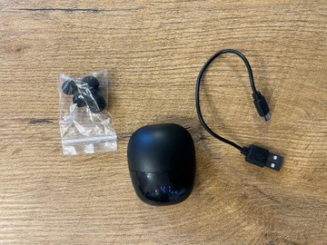 Słuchawki bezprzewodowe douszne- Czarne G9S