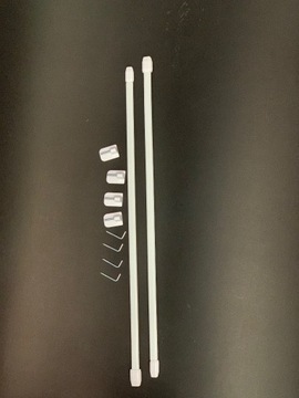 Zazdrostki na okno patyczki 80-120 cm 