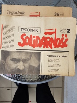 Tygodnik Solidarność - rocznik 1981, nr 2-26,28-26