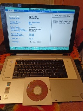 Toshiba P20 - 304 17"  Win XP  Unikatowy Opis
