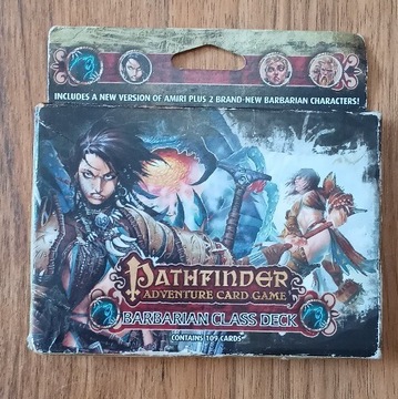 Pathfinder Adventure Card Game Barbarian Deck