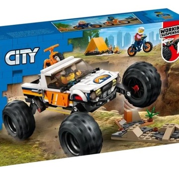 LEGO City 60387 Przygody Samochodem Terenowym 4x4 