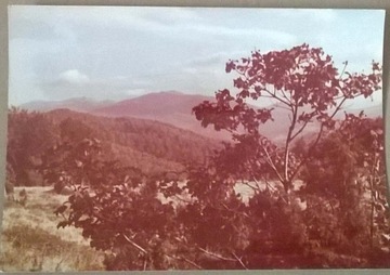 Bieszczady Stara Kartka Pocztowa 1969 rok