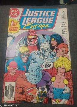 Komiks Justice League Europę 1st Issue 1989