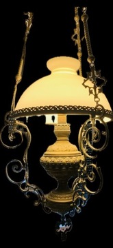 olbrzymia lampa naftowa (elektr) 143 cm