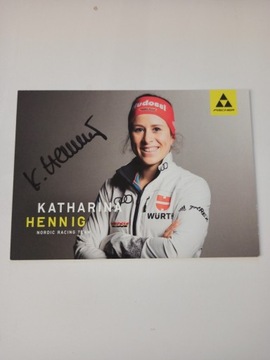 Katharina Hennig *AUTOGRAF* 