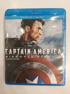 Film Marvel Kapitan Ameryka Pierwsze Starcie BR