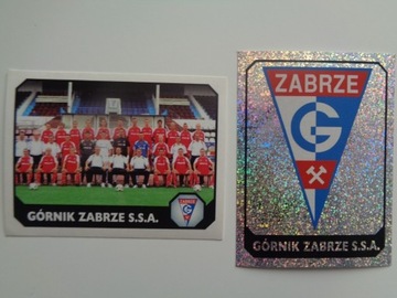 Górnik Zabrze 2008/2009 naklejki Panini 