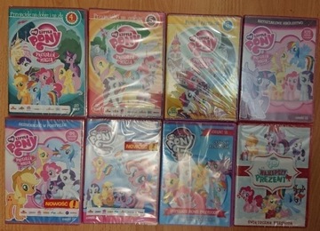 MY LITTLE PONY ZESTAW 8 DVD