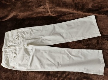 spodnie proste białe Patrol S- M