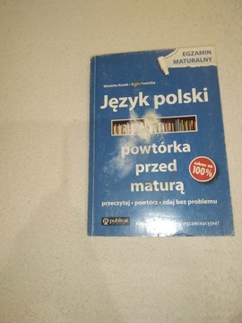 Książka język polski powtórka przed maturą 