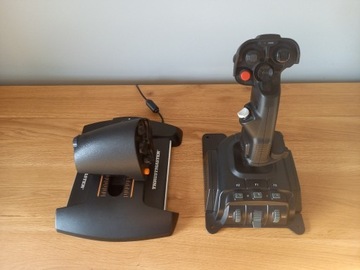 HOTAS VKB Gladiator NXT + Thrustmaster TWCS