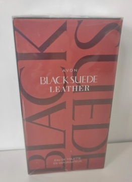 Black Suede Leather Avon -woda toaletowa 75 ml