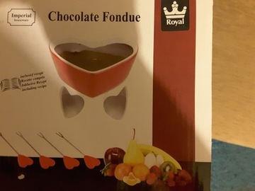 serce - fondue chocolate 
