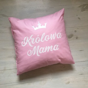 Poduszka dla Mamy Prezent Dzień Matki Królowa Mama