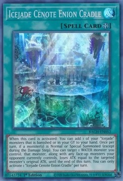 Yu-Gi-Oh - Icejade Cenote Enion BACH-EN052 (SR)