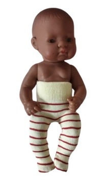 Rajstopy ubranko dla lalki Miniland 32 cm