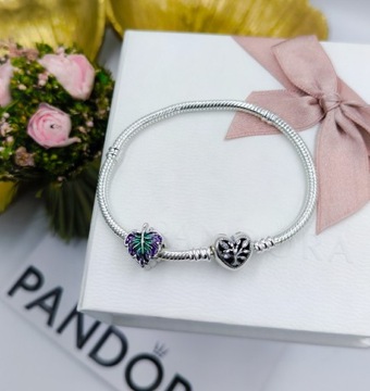 Bransoletka do charms Pandora drzewo rodzinne s925