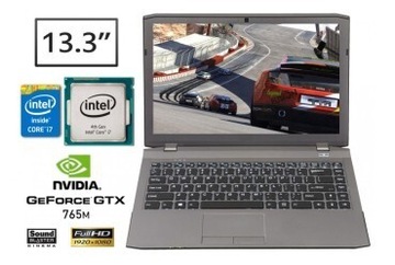 Laptop GAMING Clevo W230ST i7/16GB/SSD/GTX765