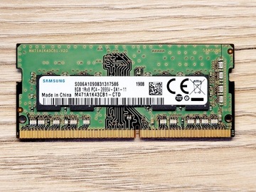 Pamięć RAM Samsung 8GB DDR4 2666V 2666MHz 1Rx8