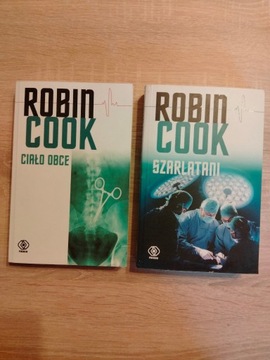 Dwie książki - autor Robin Cook