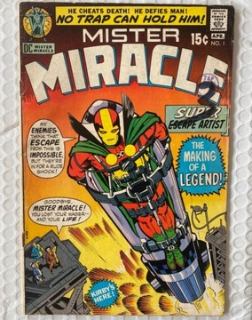 Mister Miracle #1 | Kirby | 1971 | czyt. opis