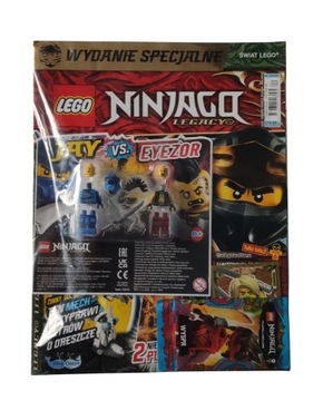 Magazyn Czasopismo LEGO Ninjago Legacy- 04/2021 - Jay vs. Eyezor [112112]