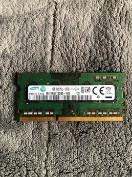 RAM Samsung PC3L 4GB 12800S 1Rx8